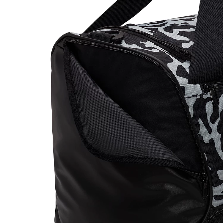 Geanta sport  Nike NK BRSLA M DUFF - 9.5 CAT AOP/FB2827-010/Negru cu inox photo 7